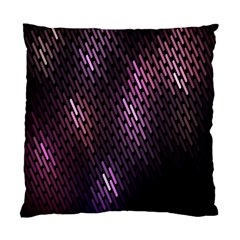 Light Lines Purple Black Standard Cushion Case (two Sides) by Mariart