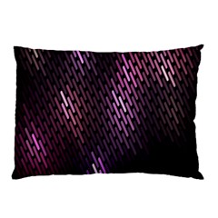 Light Lines Purple Black Pillow Case by Mariart