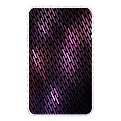 Light Lines Purple Black Memory Card Reader by Mariart