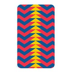 Lllustration Geometric Red Blue Yellow Chevron Wave Line Memory Card Reader by Mariart