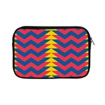 Lllustration Geometric Red Blue Yellow Chevron Wave Line Apple iPad Mini Zipper Cases Front