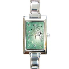 Glass Splashback Abstract Pattern Butterfly Rectangle Italian Charm Watch