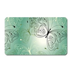 Glass Splashback Abstract Pattern Butterfly Magnet (rectangular)