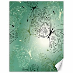 Glass Splashback Abstract Pattern Butterfly Canvas 12  X 16  