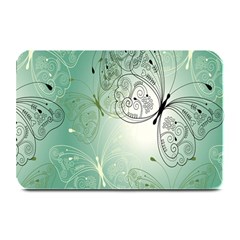 Glass Splashback Abstract Pattern Butterfly Plate Mats by Mariart