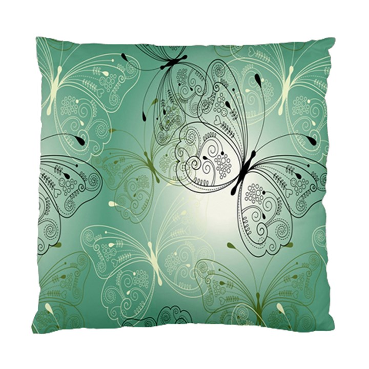 Glass Splashback Abstract Pattern Butterfly Standard Cushion Case (Two Sides)