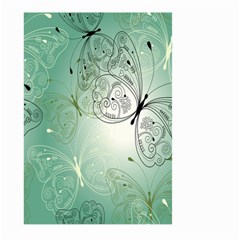 Glass Splashback Abstract Pattern Butterfly Large Garden Flag (two Sides)