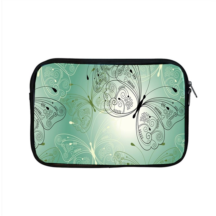 Glass Splashback Abstract Pattern Butterfly Apple MacBook Pro 15  Zipper Case