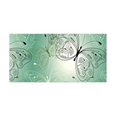 Glass Splashback Abstract Pattern Butterfly Yoga Headband by Mariart