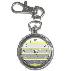 Molly Gender Line Flag Yellow Grey Key Chain Watches by Mariart