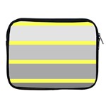 Molly Gender Line Flag Yellow Grey Apple iPad 2/3/4 Zipper Cases Front