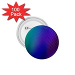 Galaxy Blue Purple 1.75  Buttons (100 pack)  Front