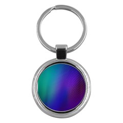 Galaxy Blue Purple Key Chains (round)  by Mariart