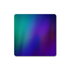 Galaxy Blue Purple Square Magnet by Mariart