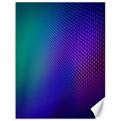 Galaxy Blue Purple Canvas 18  X 24   by Mariart