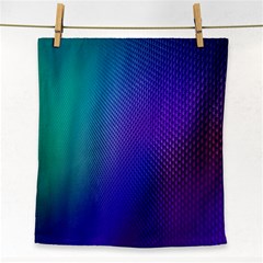 Galaxy Blue Purple Face Towel by Mariart