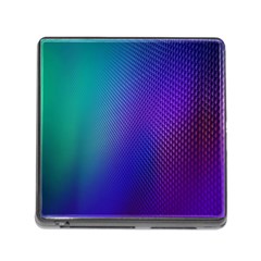 Galaxy Blue Purple Memory Card Reader (square) by Mariart