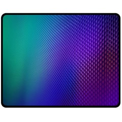 Galaxy Blue Purple Fleece Blanket (medium)  by Mariart