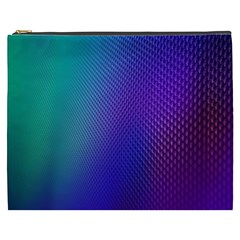 Galaxy Blue Purple Cosmetic Bag (xxxl) 