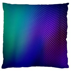 Galaxy Blue Purple Standard Flano Cushion Case (two Sides)