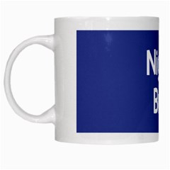 Night Bus New Blue White Mugs