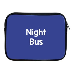 Night Bus New Blue Apple Ipad 2/3/4 Zipper Cases by Mariart