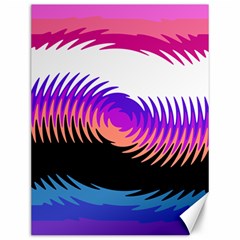 Mutare Mutaregender Flags Canvas 12  X 16   by Mariart