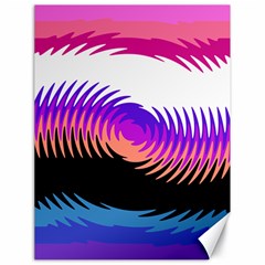 Mutare Mutaregender Flags Canvas 18  X 24  