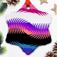 Mutare Mutaregender Flags Snowflake Ornament (two Sides)