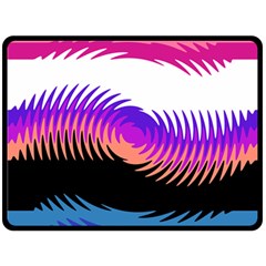 Mutare Mutaregender Flags Double Sided Fleece Blanket (large)  by Mariart