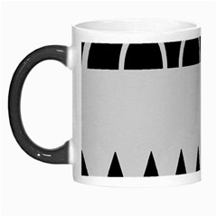 Noir Gender Flags Wave Waves Chevron Circle Black Grey Morph Mugs by Mariart