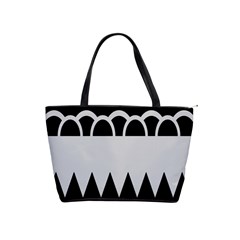 Noir Gender Flags Wave Waves Chevron Circle Black Grey Shoulder Handbags by Mariart