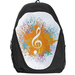 Musical Notes Backpack Bag by Mariart