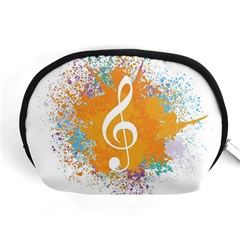 Musical Notes Accessory Pouches (medium) 