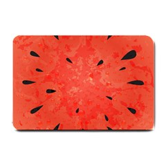 Summer Watermelon Design Small Doormat  by TastefulDesigns