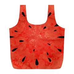 Summer Watermelon Design Full Print Recycle Bags (l)  by TastefulDesigns