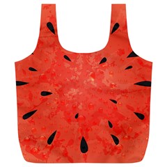 Summer Watermelon Design Full Print Recycle Bags (l)  by TastefulDesigns