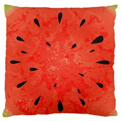 Summer Watermelon Design Standard Flano Cushion Case (two Sides) by TastefulDesigns