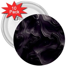 Map Curves Dark 3  Buttons (10 Pack)  by Mariart