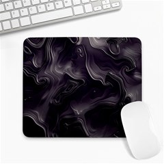 Map Curves Dark Large Mousepads