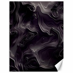 Map Curves Dark Canvas 12  X 16  