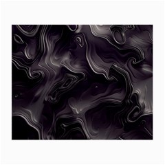 Map Curves Dark Small Glasses Cloth (2-side)