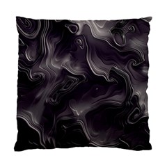 Map Curves Dark Standard Cushion Case (two Sides)