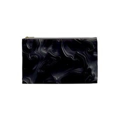 Map Curves Dark Cosmetic Bag (small) 