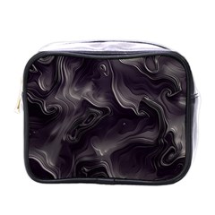 Map Curves Dark Mini Toiletries Bags by Mariart