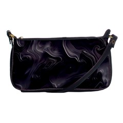 Map Curves Dark Shoulder Clutch Bags by Mariart