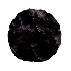 Map Curves Dark Standard 15  Premium Flano Round Cushions by Mariart