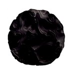 Map Curves Dark Standard 15  Premium Flano Round Cushions Front