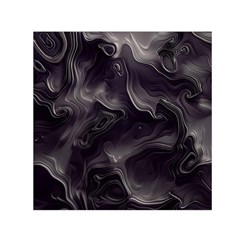 Map Curves Dark Small Satin Scarf (square) by Mariart