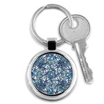 Modern Nouveau Pattern Key Chains (Round)  Front